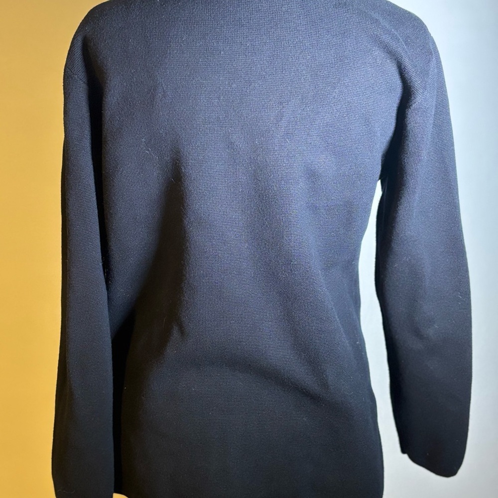 J. Crew Textured Black Jacket Size Medium - Picture 8 of 10